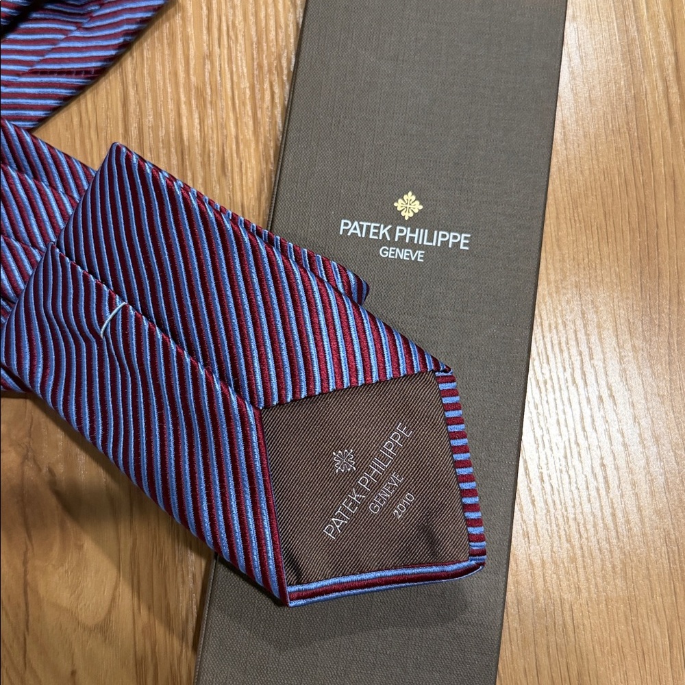 Patek Philippe 100% Silk Tie (New)